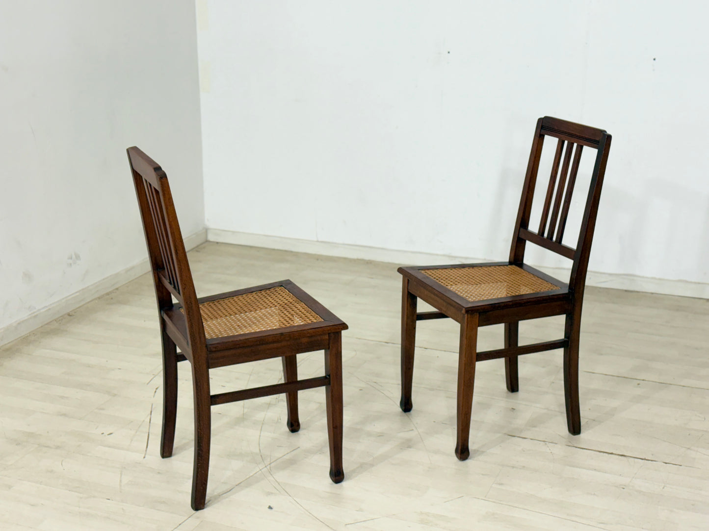 2x Gründerzeit Stühle / Esszimmerstühle / Wohnzimmerstühle – Gründerzeit / Antik