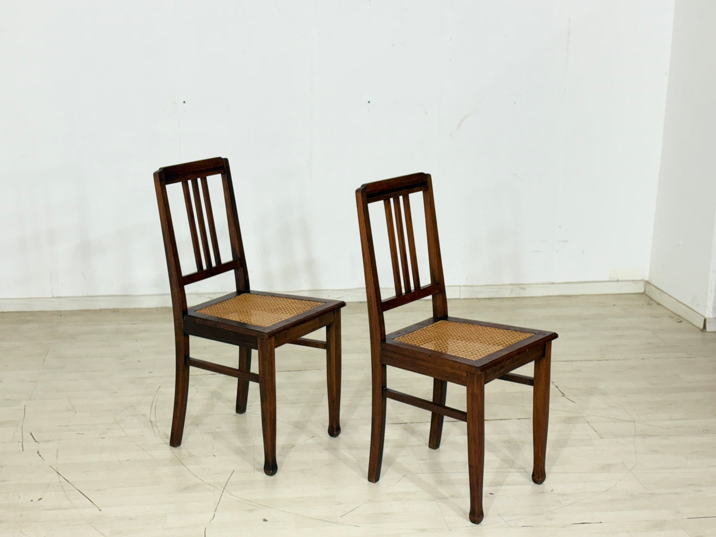 2x Gründerzeit Stühle / Esszimmerstühle / Wohnzimmerstühle – Gründerzeit / Antik