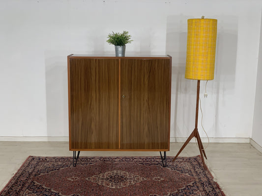 Armoire à linge des années 1960, meuble vasque, armoire de couloir, armoire de salon, VINTAGE HIGHBOARD