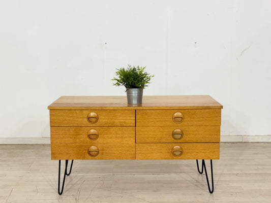 Hellerau Serie 427 Kommode / Mid-Century Sideboard