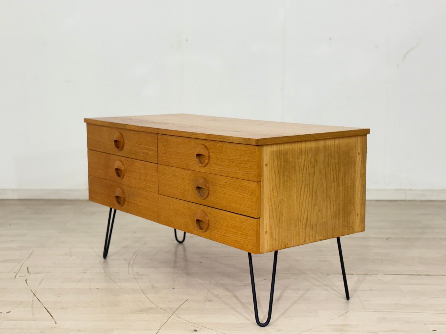 Hellerau Serie 427 Kommode / Mid-Century Sideboard