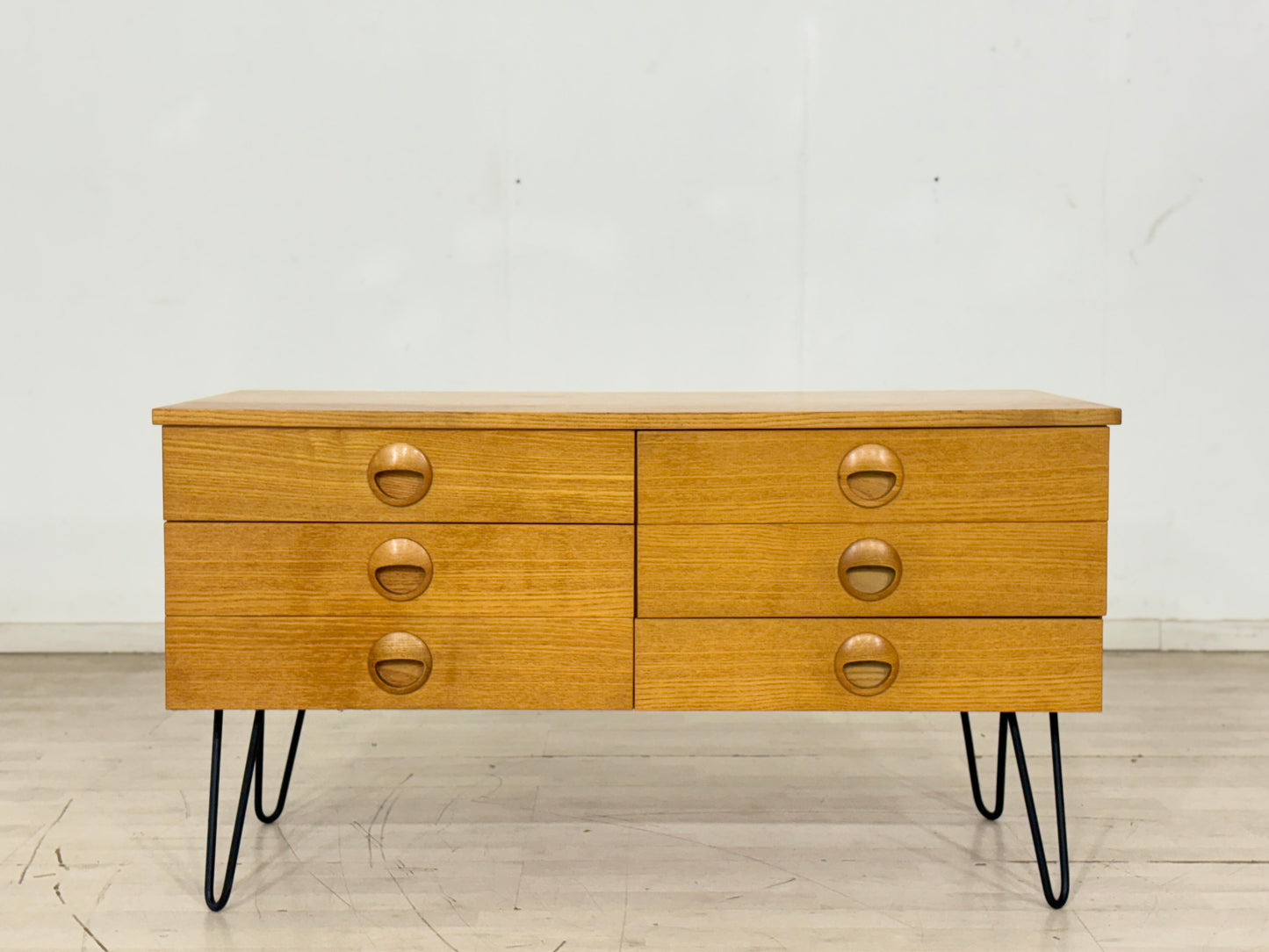 Hellerau Serie 427 Kommode / Mid-Century Sideboard