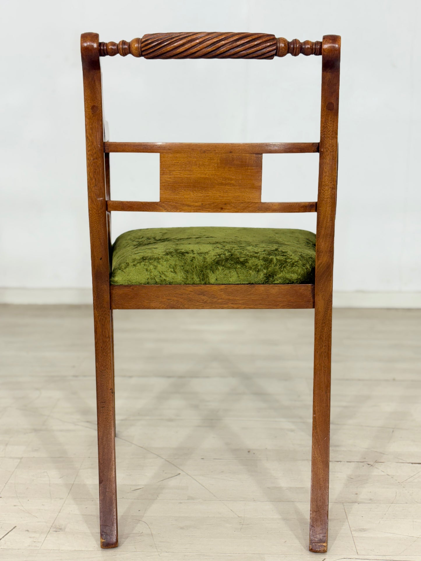 Englisch Schreibtischstuhl Stuhl Armlehnstuhl Vintage Regency