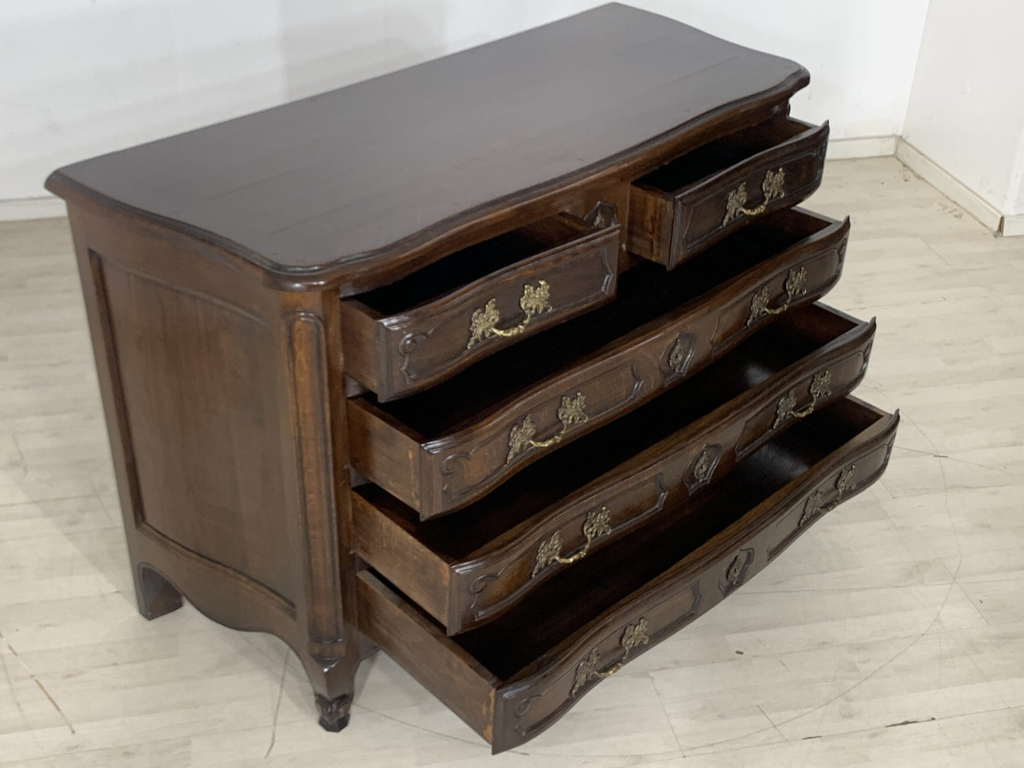 ANTIK CHIPPENDALE KOMMODE WASCHKOMMODE SCHRANK ANRICHTE UM 1900