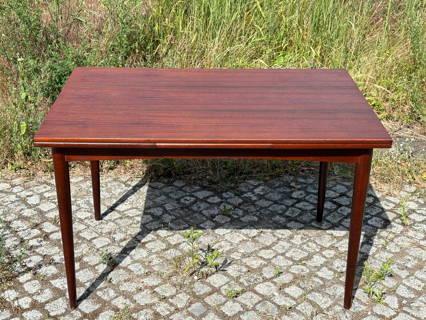 Palisander Esstisch / Mid-Century Ausziehtisch – 60er Jahre