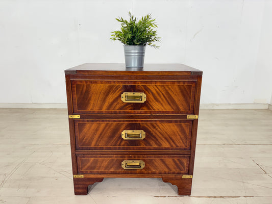 English Kolinalstil-Kommode / Barschrank / Anrichte-Mahagoni / Minibar