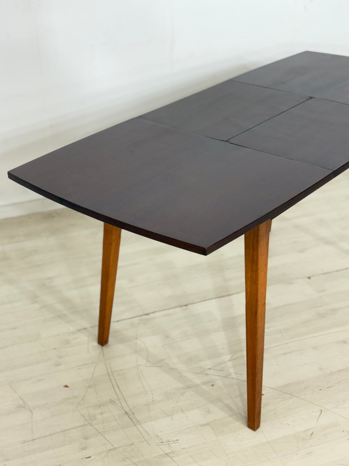 Mid Century Esstisch / Vintage Tisch Ausziehbar / 60er Jahre Küchentisch