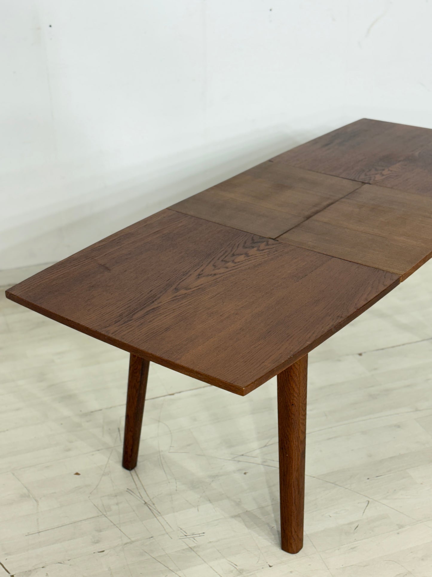 Vintage Esstisch / Mid Century Esstisch Ausziehbar-Höhenverstellbar / 60er Jahre Küchentisch