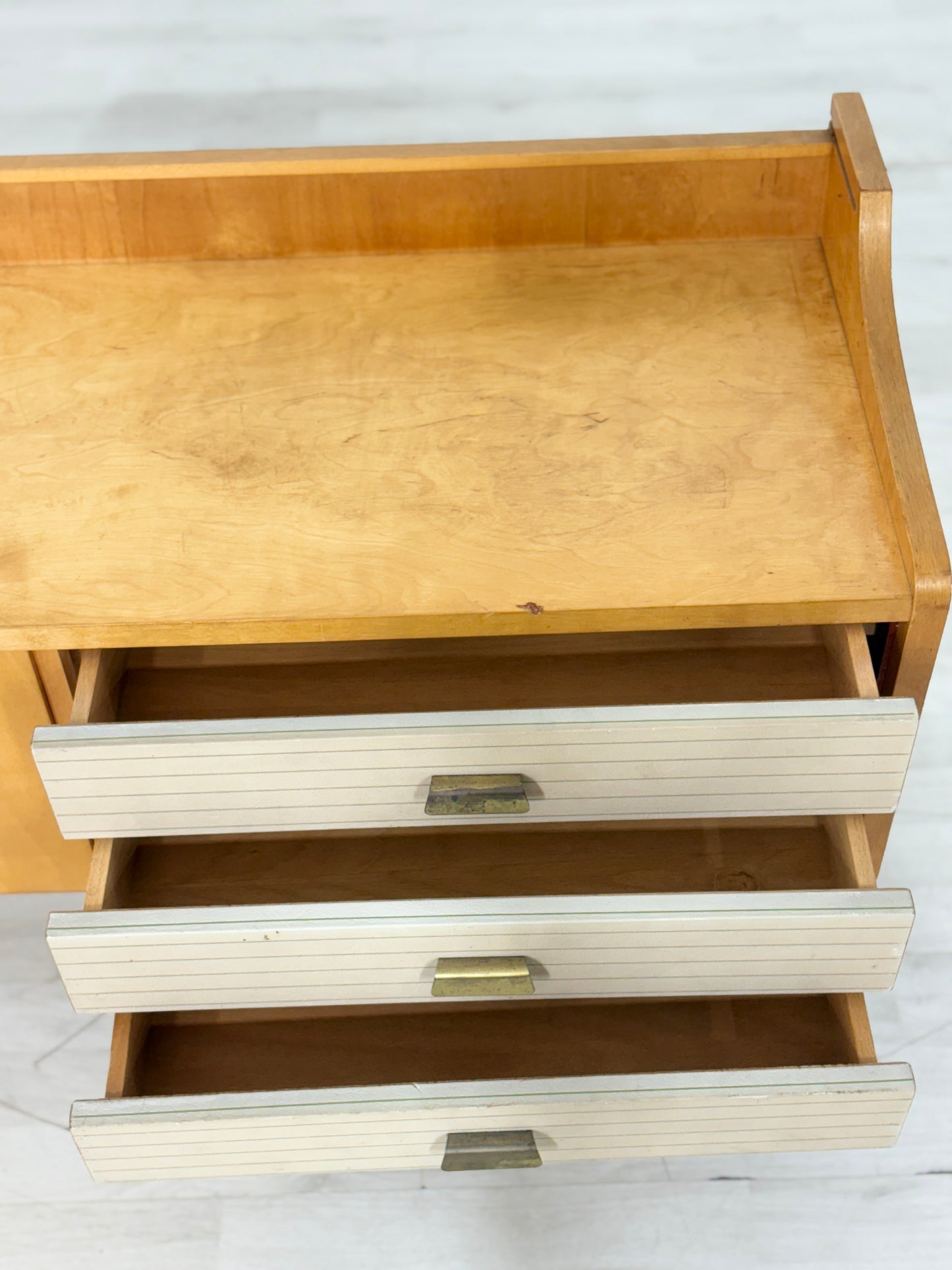 Mid Century Lowboard Kommode Wohnzimmerschrank Vintage Cabinet