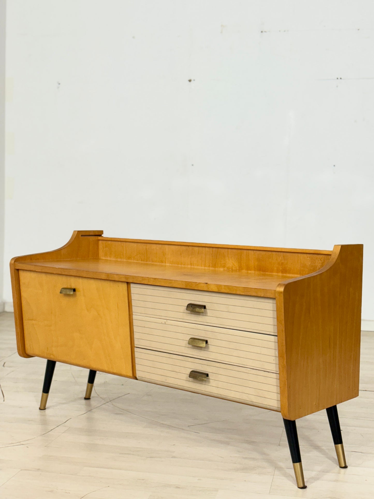 Mid Century Lowboard Kommode Wohnzimmerschrank Vintage Cabinet