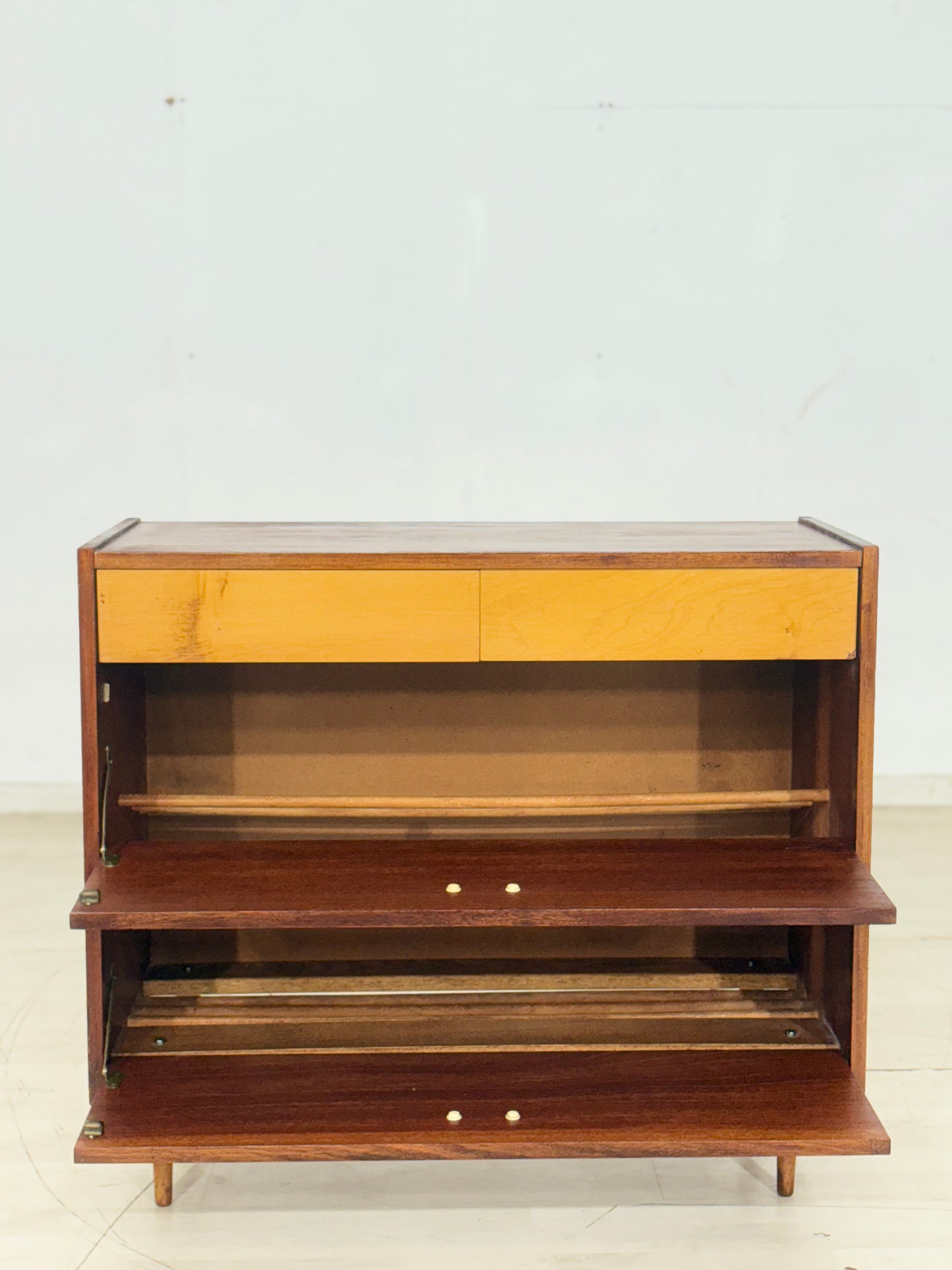 Vintage Schuhschrank Flurschrank Schuhregal