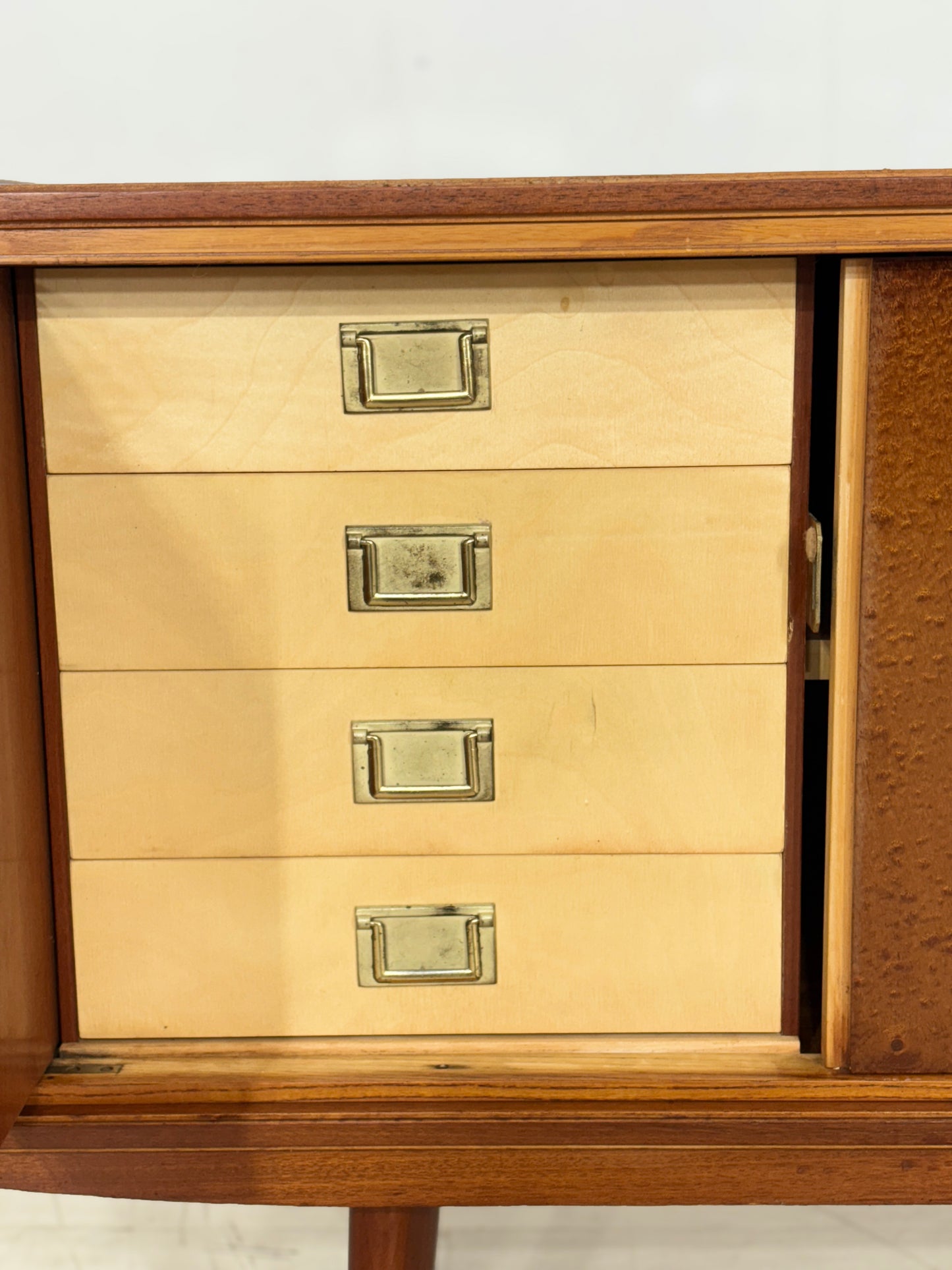 Mid Century Kommode Sideboard Anrichte Wohnzimmerschrank