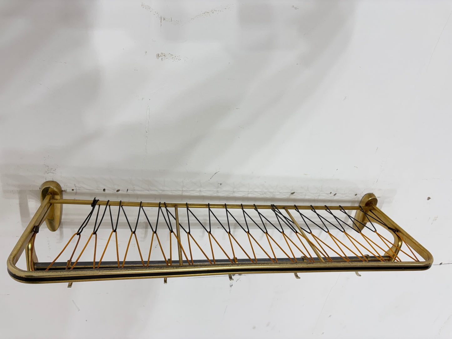 Mid Century Garderobe Garderobenanhänger Jackenständer Vintage Wandregal