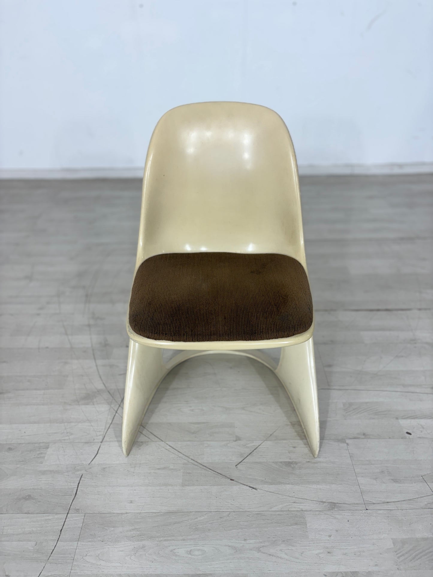 1x Casalino Casala Stuhl / Esszimmerstuhl / Gartenstuhl – Vintage Space Age