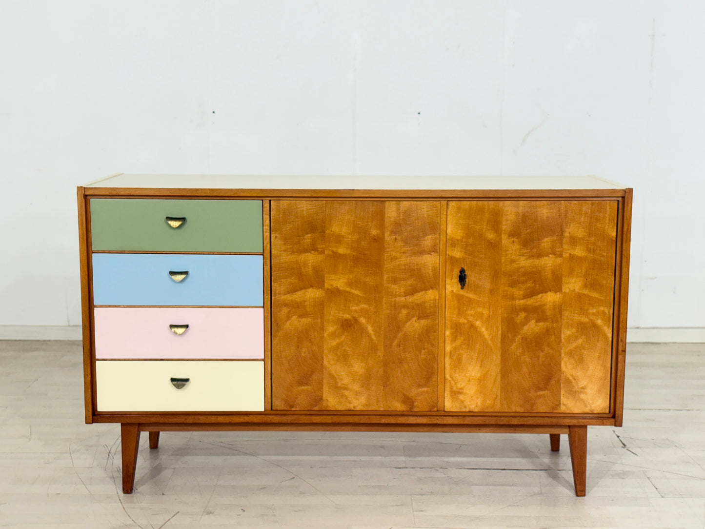 Vintage Sideboard Anrichte Kommode Wohnzimmerschrank Schrank