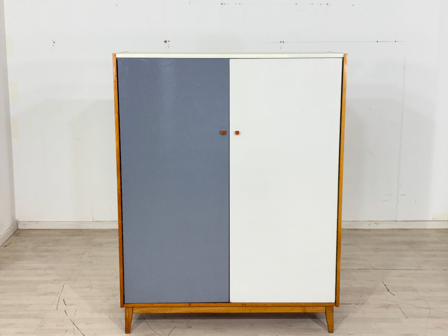 Vintage Schuhschrank Flurschrank Schrank Mid Century