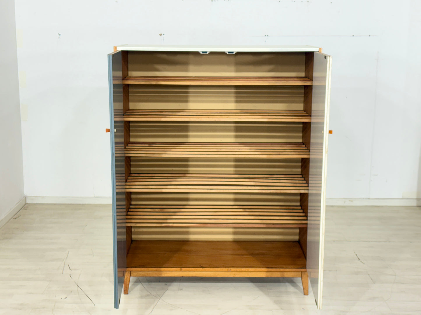 Vintage Schuhschrank Flurschrank Schrank Mid Century