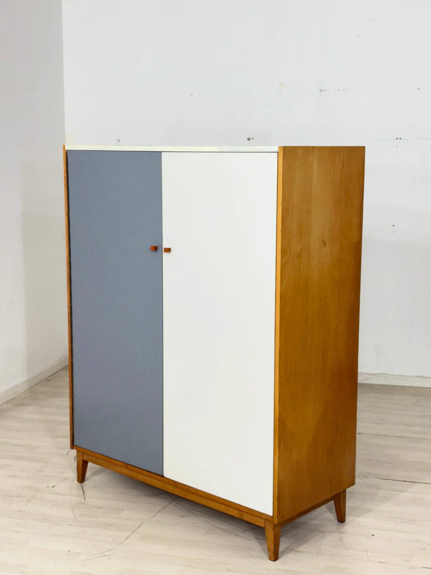 Vintage Schuhschrank Flurschrank Schrank Mid Century