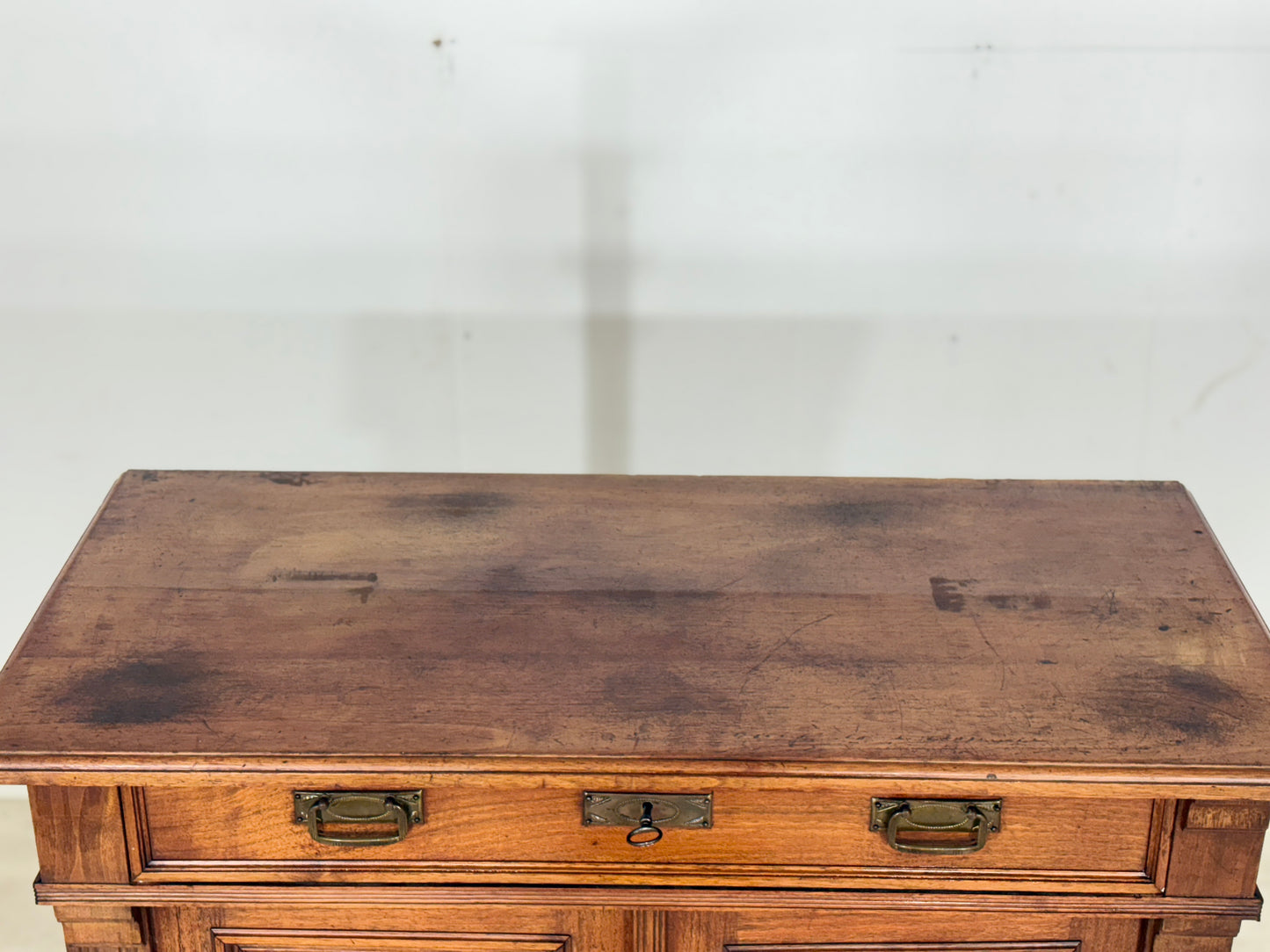 Antik Gründerzeit Vertiko Schrank Wohnzimmerschrank Flurschrank Wäscheschrank um 1900