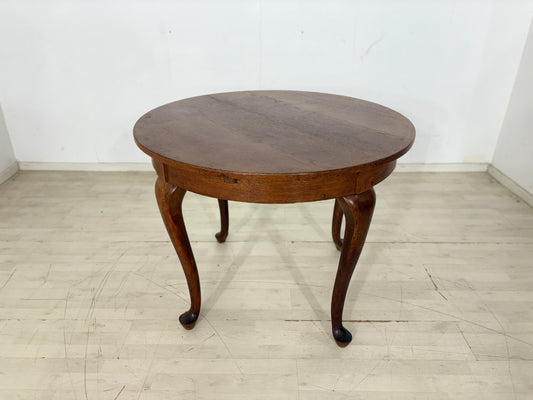 Klassischer Chippendale Esstisch – Runder Ausziehtisch aus massivem Holz mit zeitloser Eleganz
