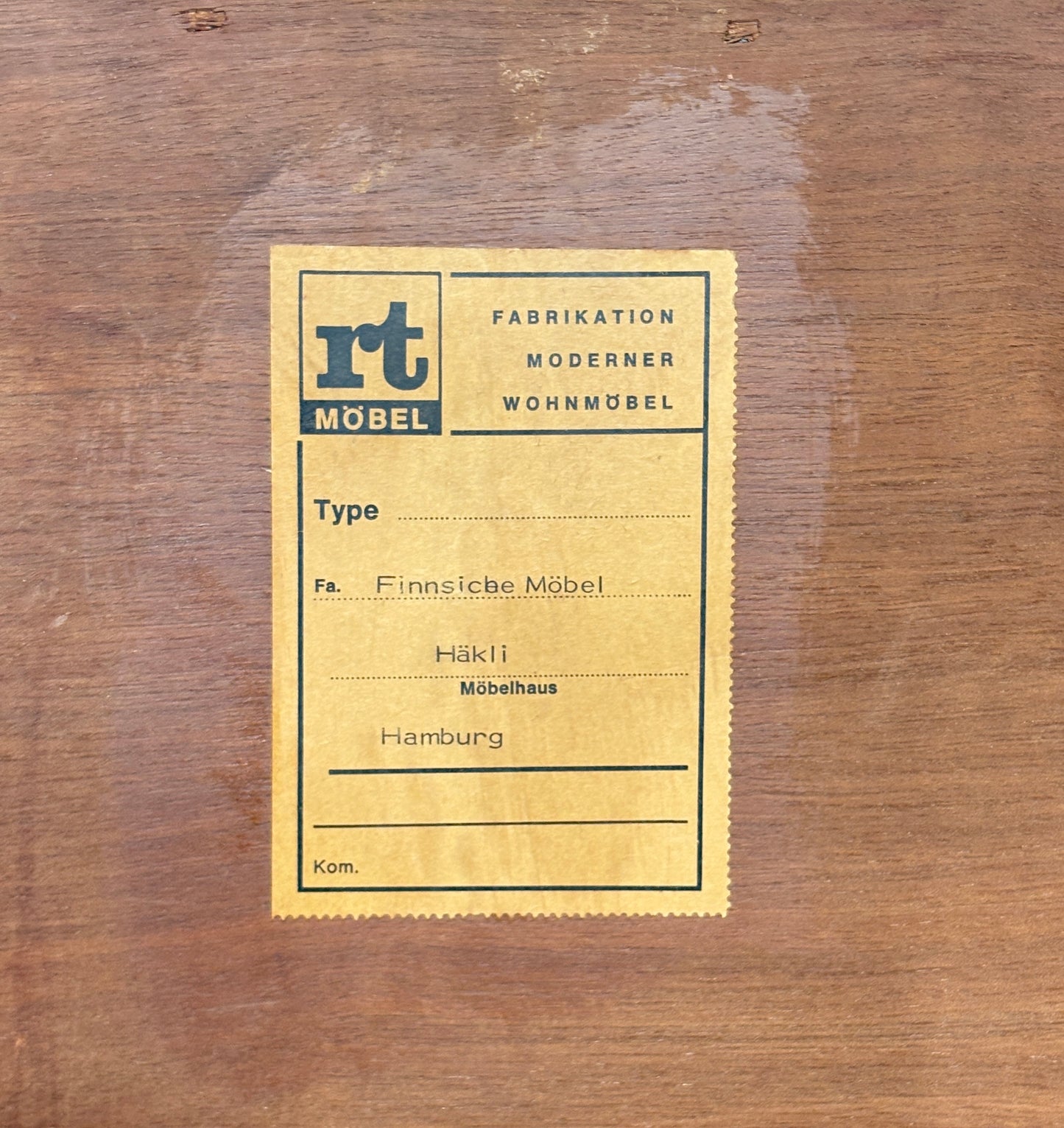 Exquisites Mid-Century Teak Sideboard von Heinrich Riestenpatt – RT Möbel Modell RT272