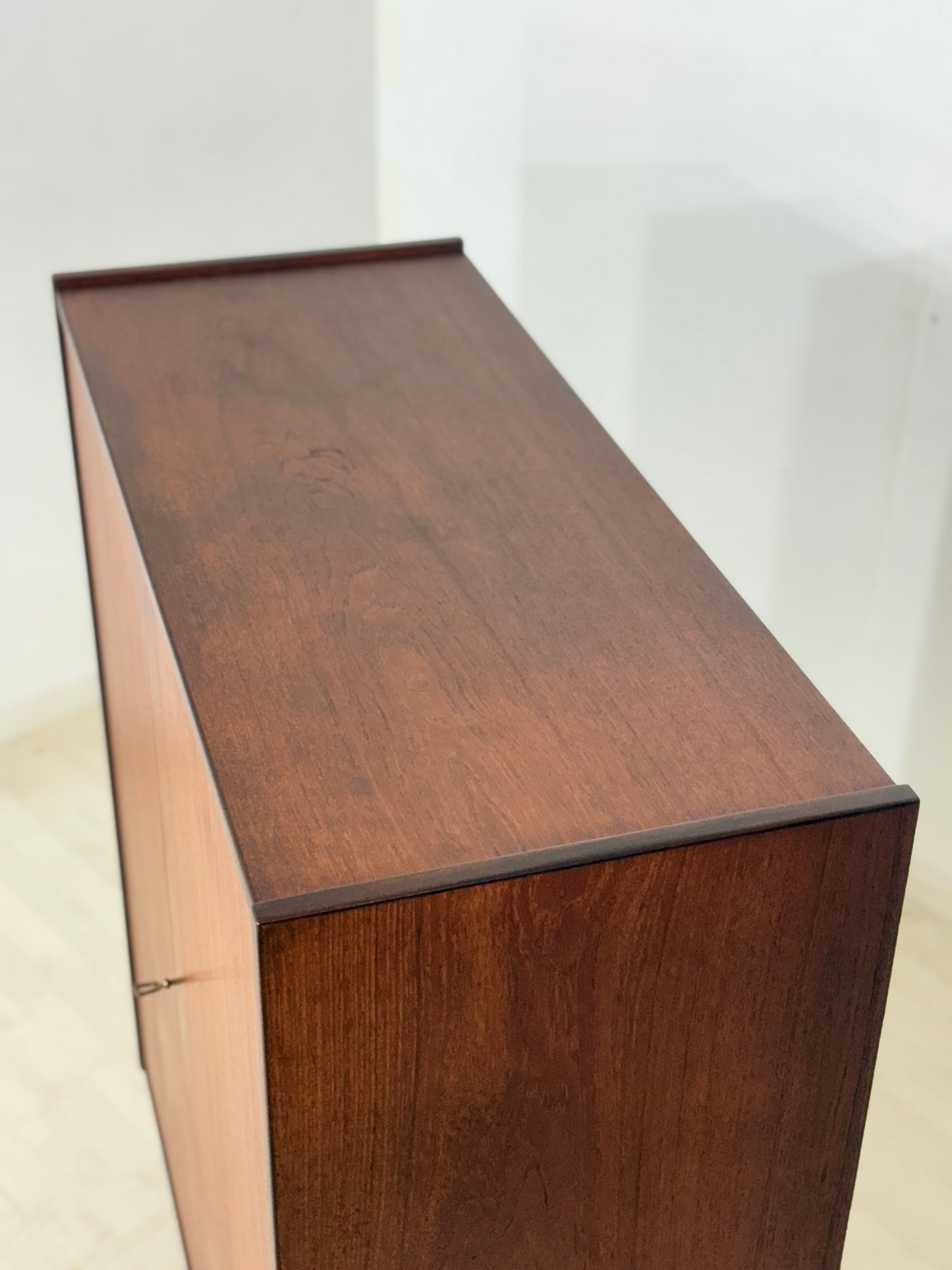 Dänischer Teak Wäscheschrank / Vintage Schrank / Mid Century Highboard