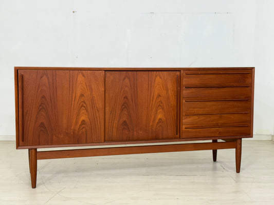Dänisches Teak Sideboard von HP Hansen – Mid-Century Wohnzimmerschrank aus den 60er Jahren