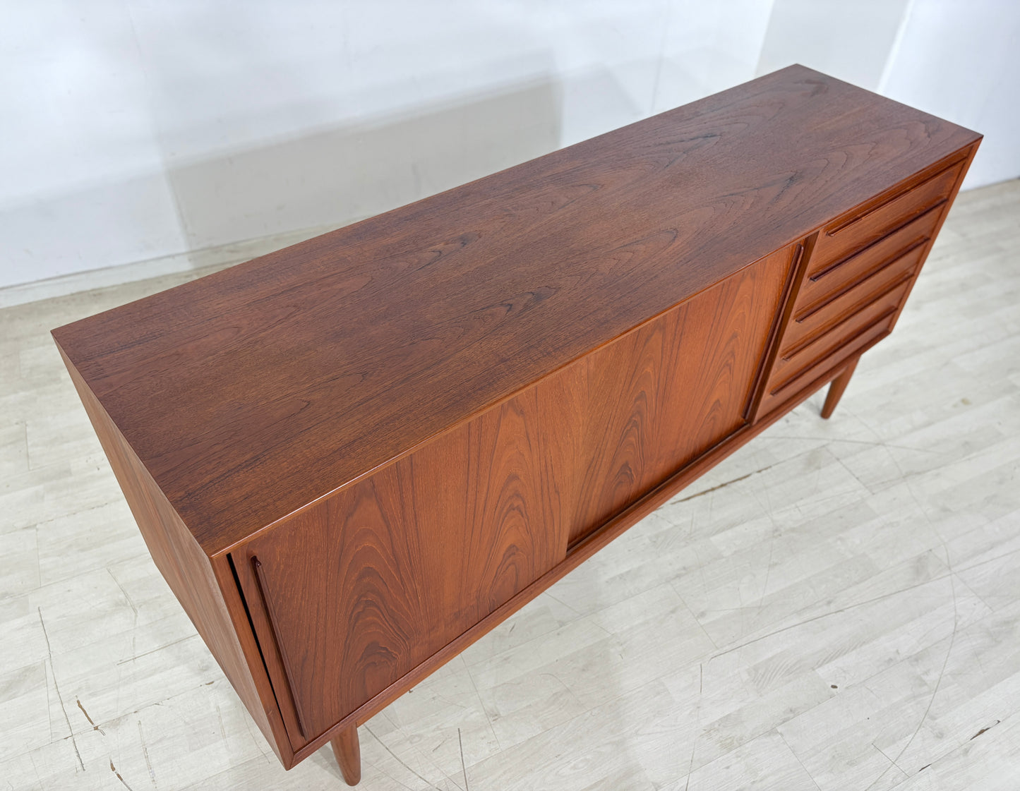 Dänisches Teak Sideboard von HP Hansen – Mid-Century Wohnzimmerschrank aus den 60er Jahren
