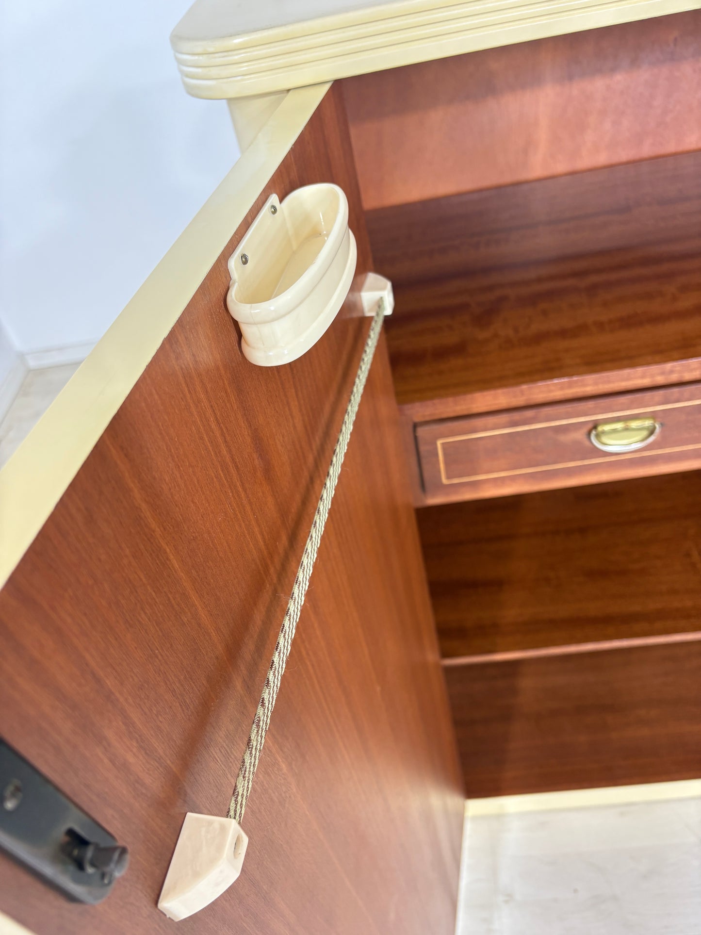 Vintage Wäscheschrank Waschkommode Herrenschrank Kleiderschrank