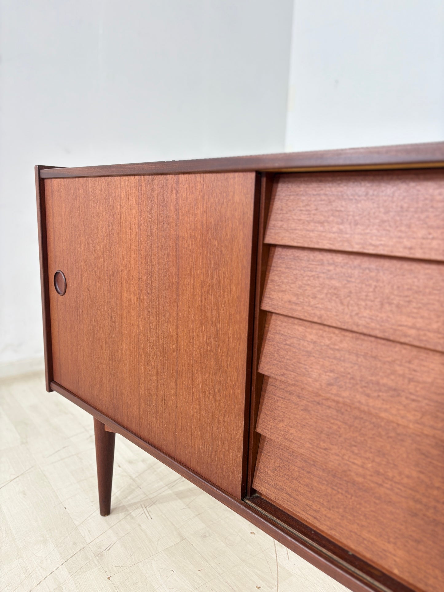 Skandinavisches Design - Hugo Troeds / Teak Sideboard / Vintage Sideboard / 60er Jahre Sideboard