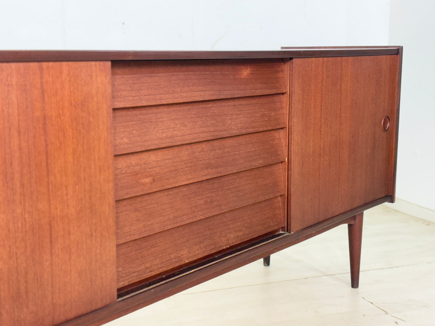 Skandinavisches Design - Hugo Troeds / Teak Sideboard / Vintage Sideboard / 60er Jahre Sideboard