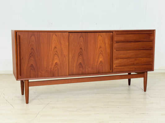 Dänisches Teak Sideboard von HP Hansen – Mid-Century Wohnzimmerschrank aus den 60er Jahren