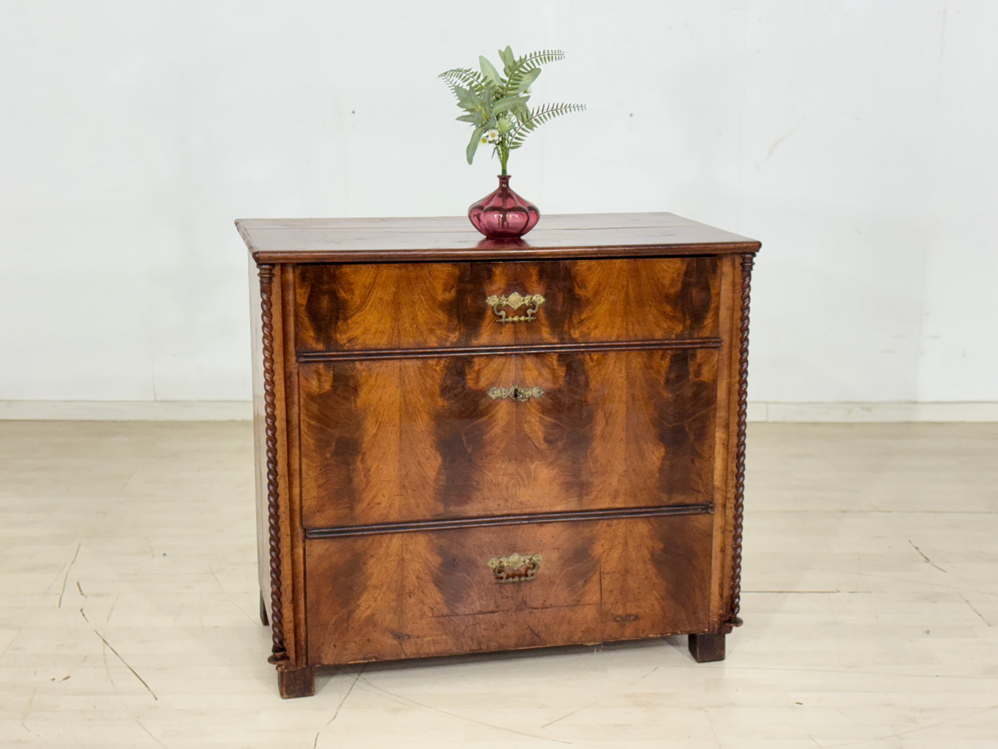 Sehr schöner Biedermeier Kommode Schrank Wohnzimmerschrank Waschkommode um 1900