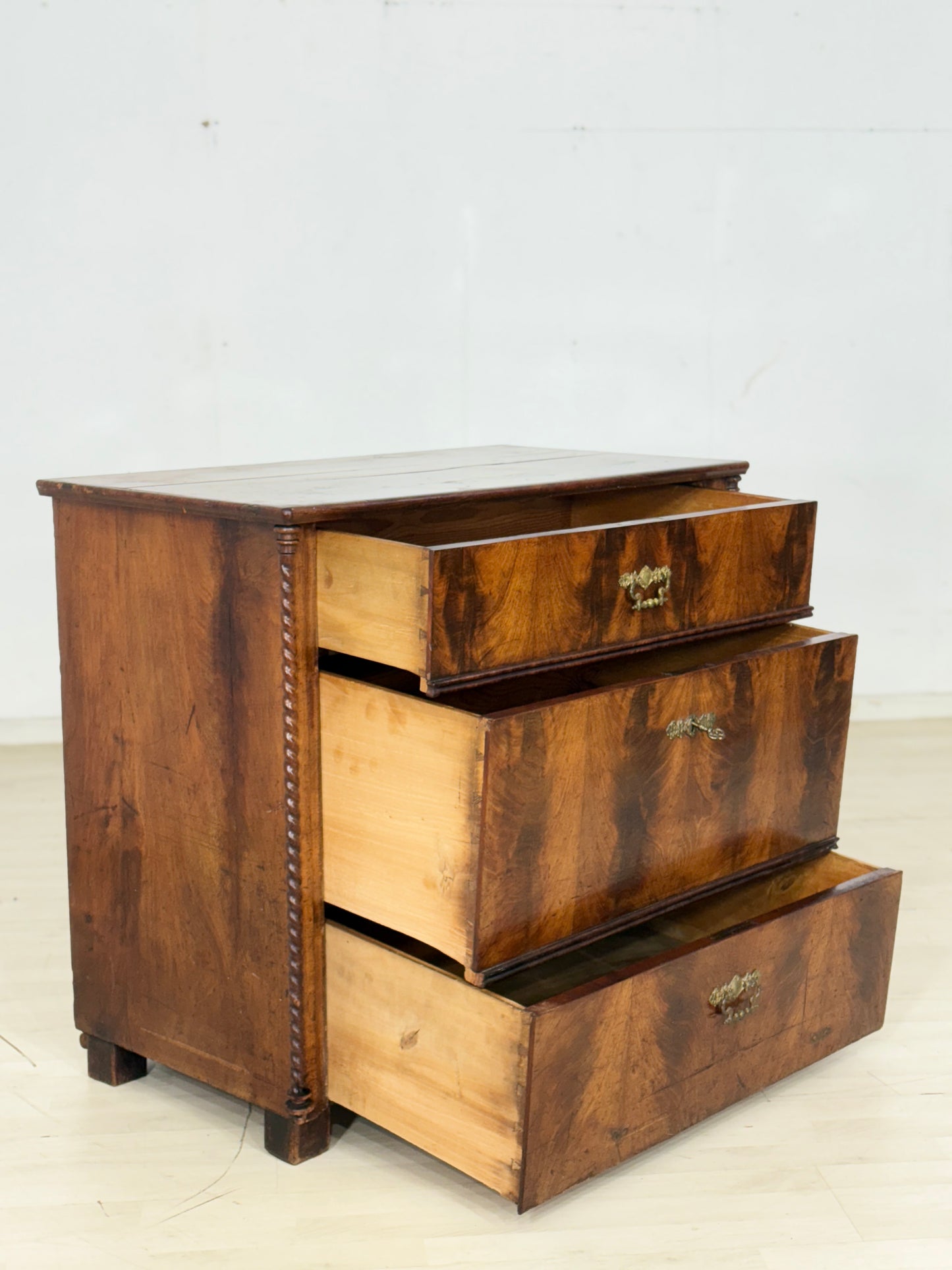 Sehr schöner Biedermeier Kommode Schrank Wohnzimmerschrank Waschkommode um 1900