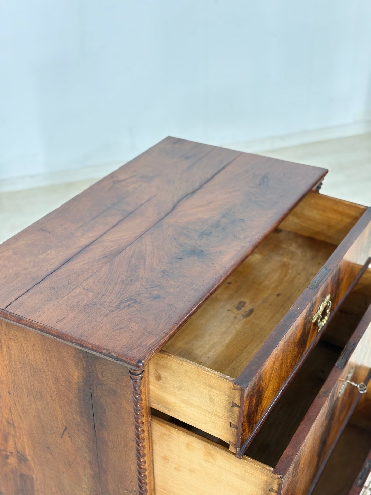 Sehr schöner Biedermeier Kommode Schrank Wohnzimmerschrank Waschkommode um 1900