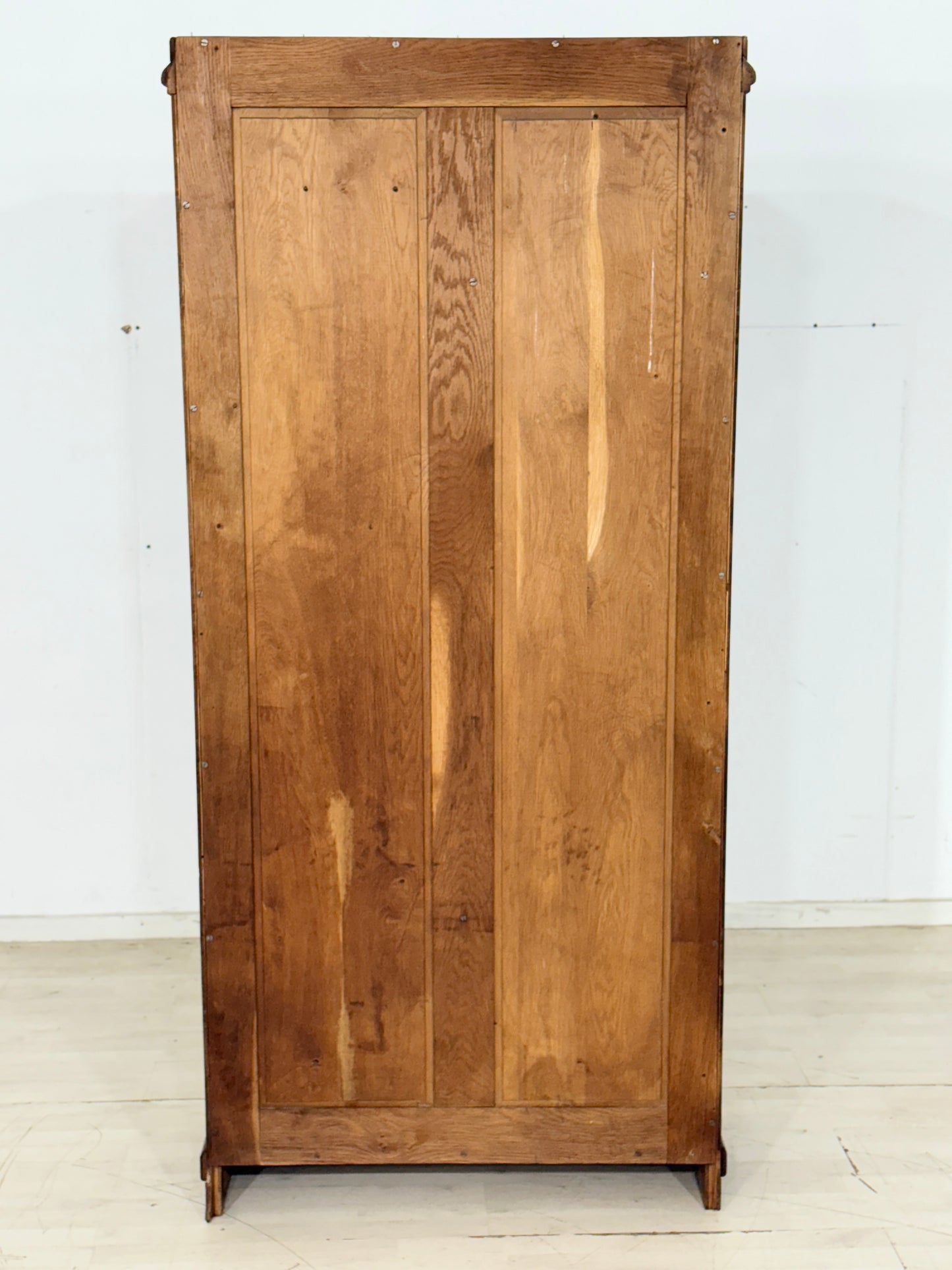 Art Deco Kleiderschrank / Vintage Garderobenschrank / 1920er Jahre Schrank / Art Deco Wäscheschrank