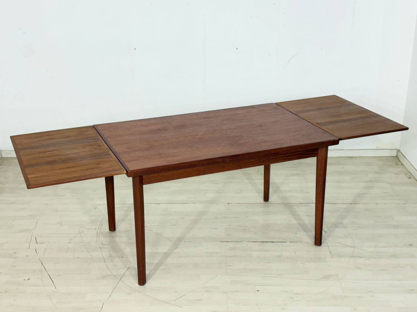 60er Jahre Teak Esstisch / Mid Century Esstisch / Vintage Teak Esstisch