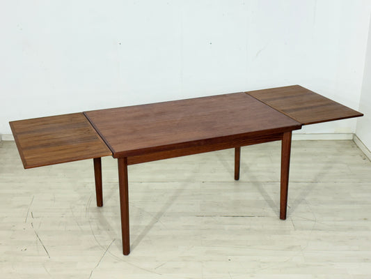 60er Jahre Teak Esstisch / Mid Century Esstisch / Vintage Teak Esstisch