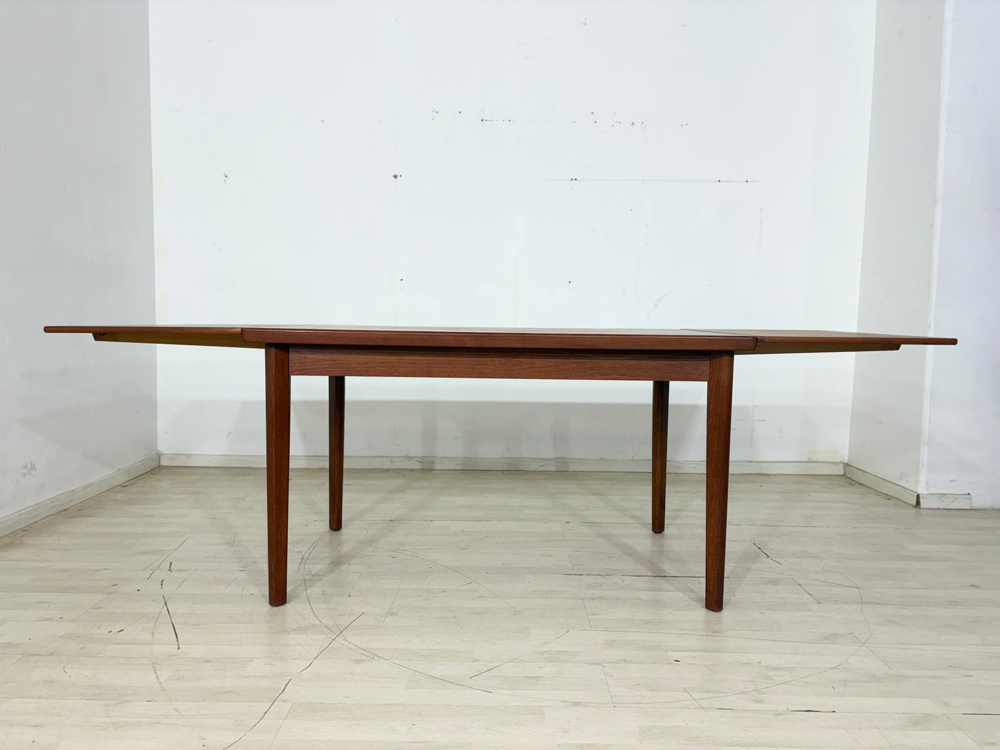60er Jahre Teak Esstisch / Mid Century Esstisch / Vintage Teak Esstisch