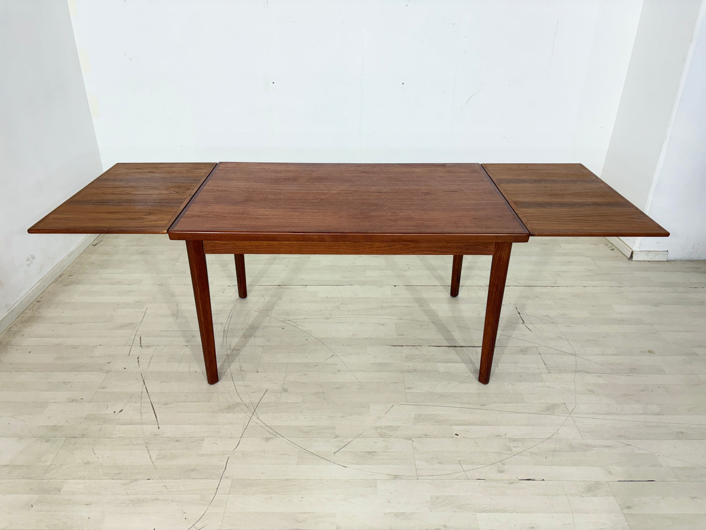 60er Jahre Teak Esstisch / Mid Century Esstisch / Vintage Teak Esstisch