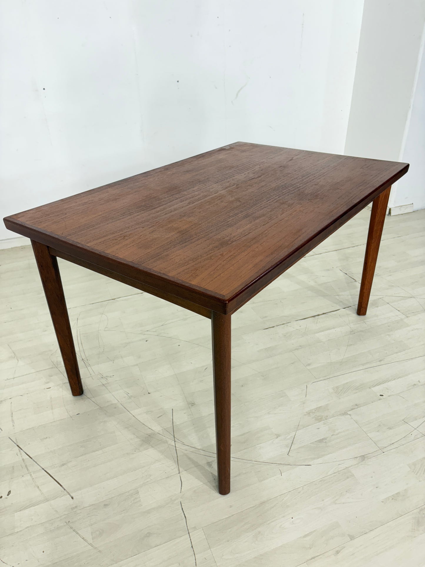 60er Jahre Teak Esstisch / Mid Century Esstisch / Vintage Teak Esstisch
