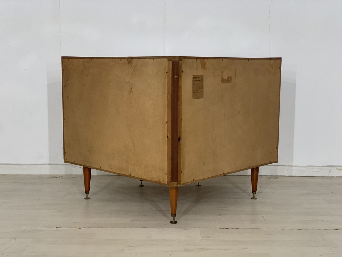 MID CENTURY CORNER CABINET SIDEBOARD VINTAGE