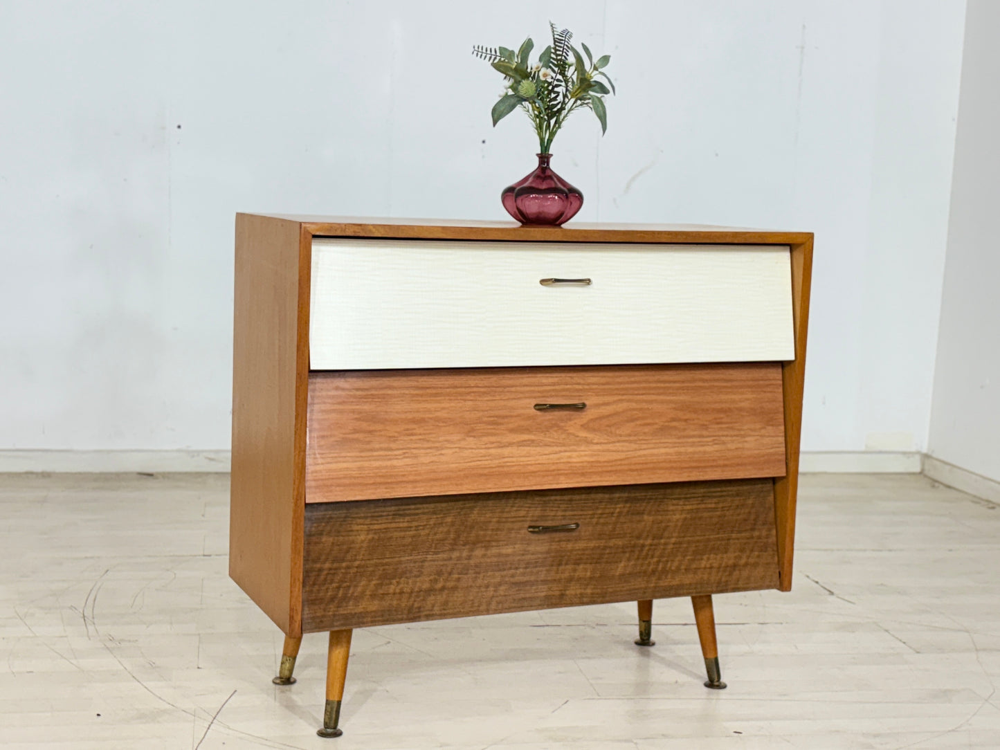 Schöner Vintage Schuhschrank Schuhregal Schuhkommode Flurschrank