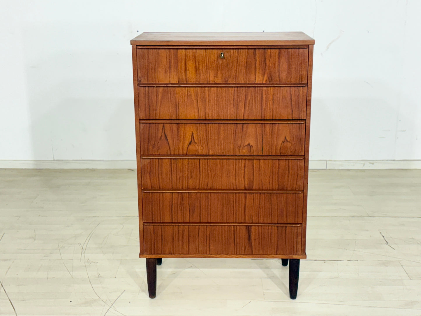 Vintage Teak Kommode Waschkommode Wäscheschrank Danish Design