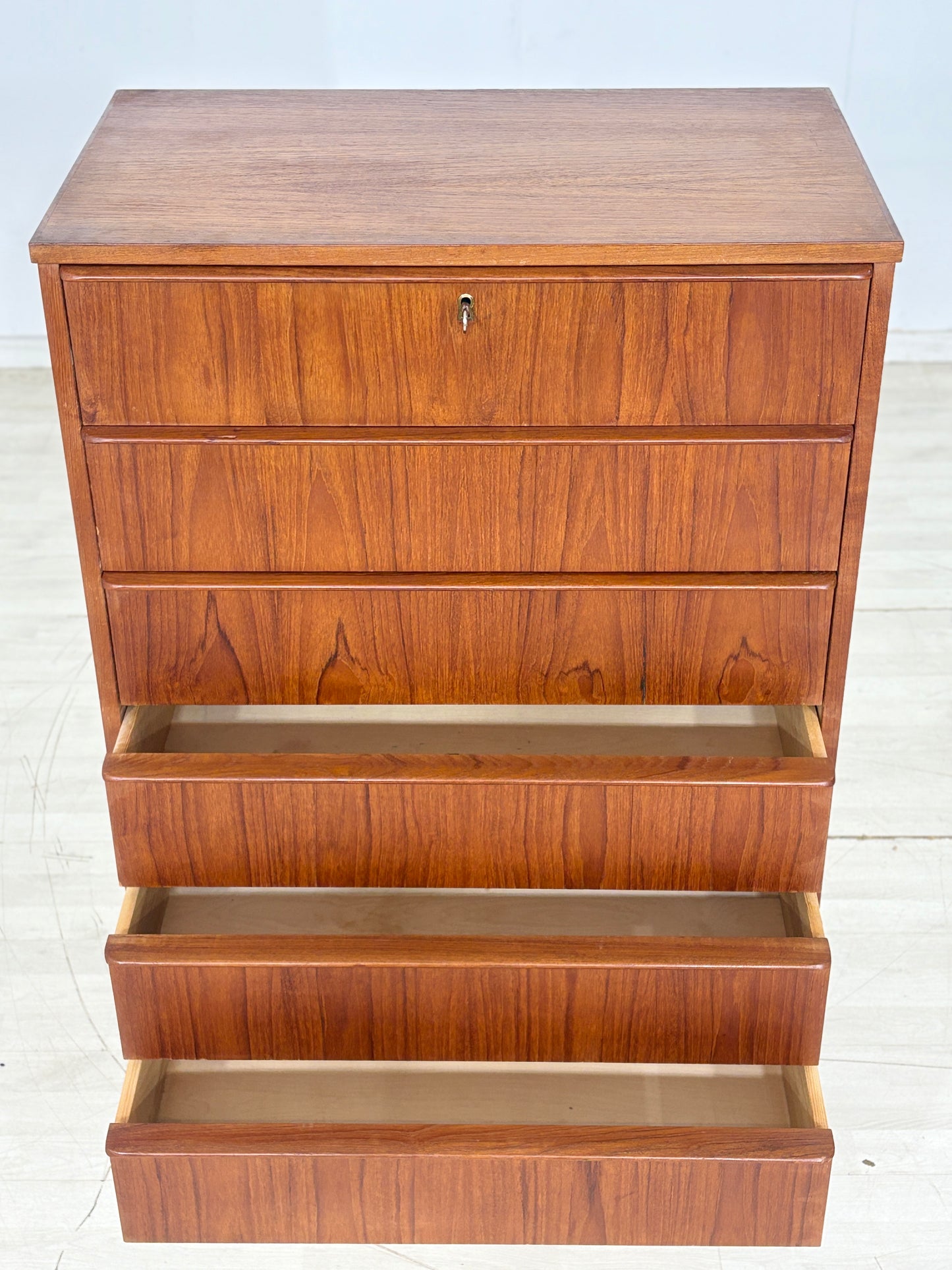 Vintage Teak Kommode Waschkommode Wäscheschrank Danish Design