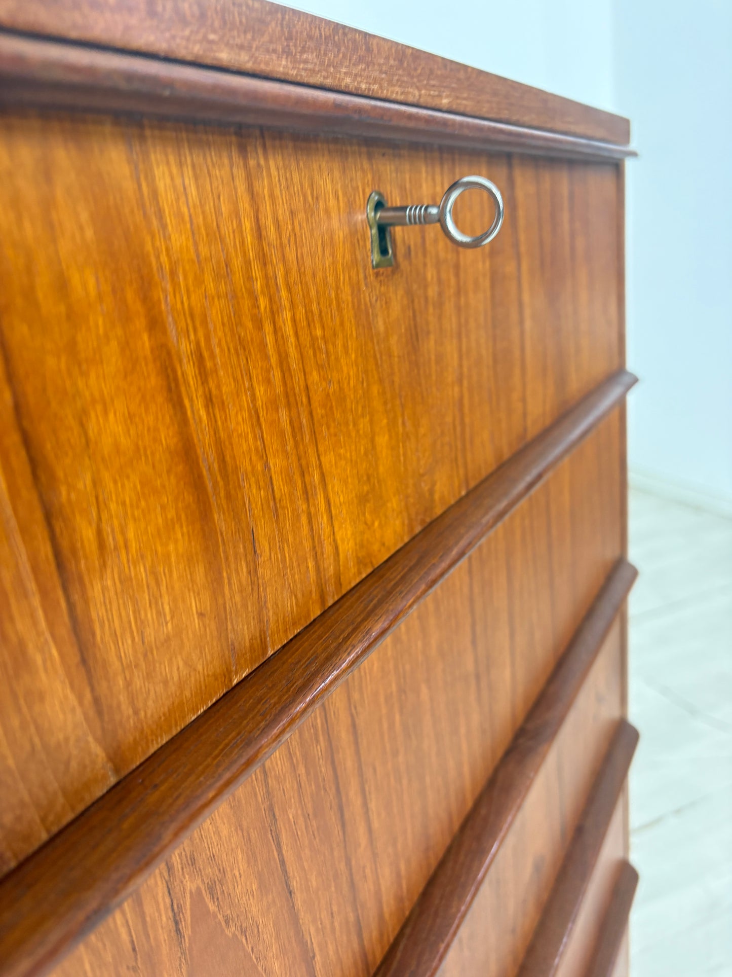 Vintage Teak Kommode Waschkommode Wäscheschrank Danish Design