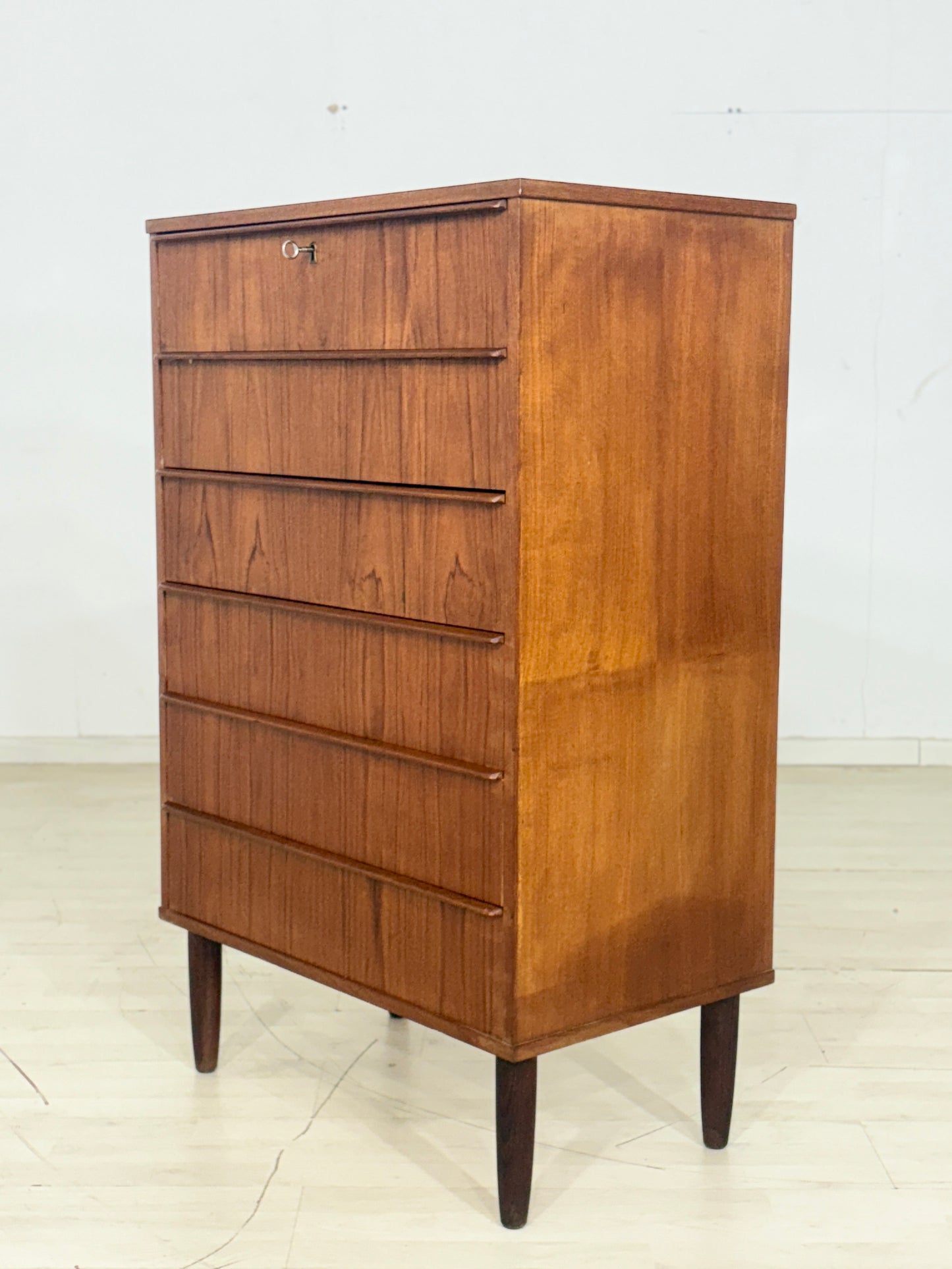 Vintage Teak Kommode Waschkommode Wäscheschrank Danish Design