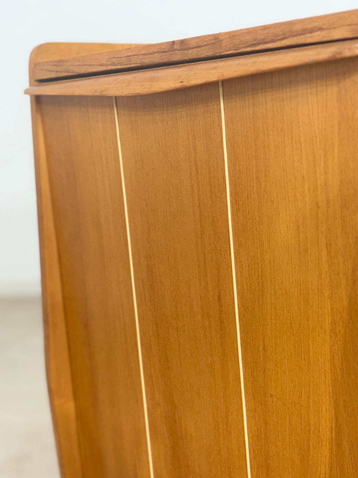 Schöner Vintage Schuhschrank Schuhkommode Flurschrank Mid Century