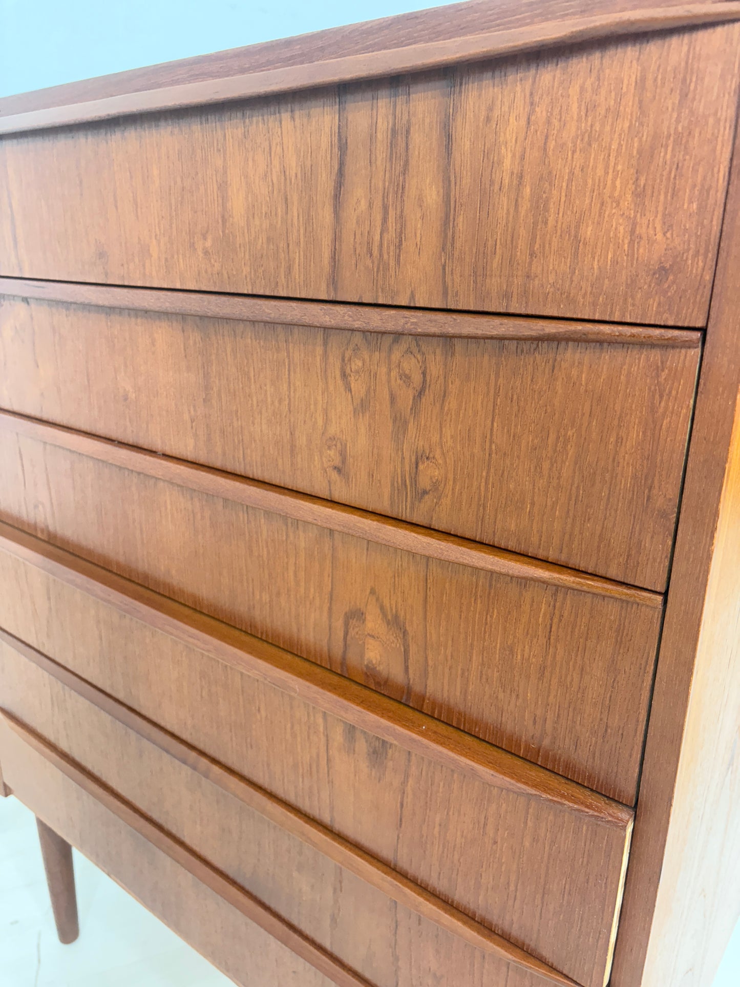 Mid Century Teak Kommode Waschkommode Wäscheschrank Vintage Danish Design