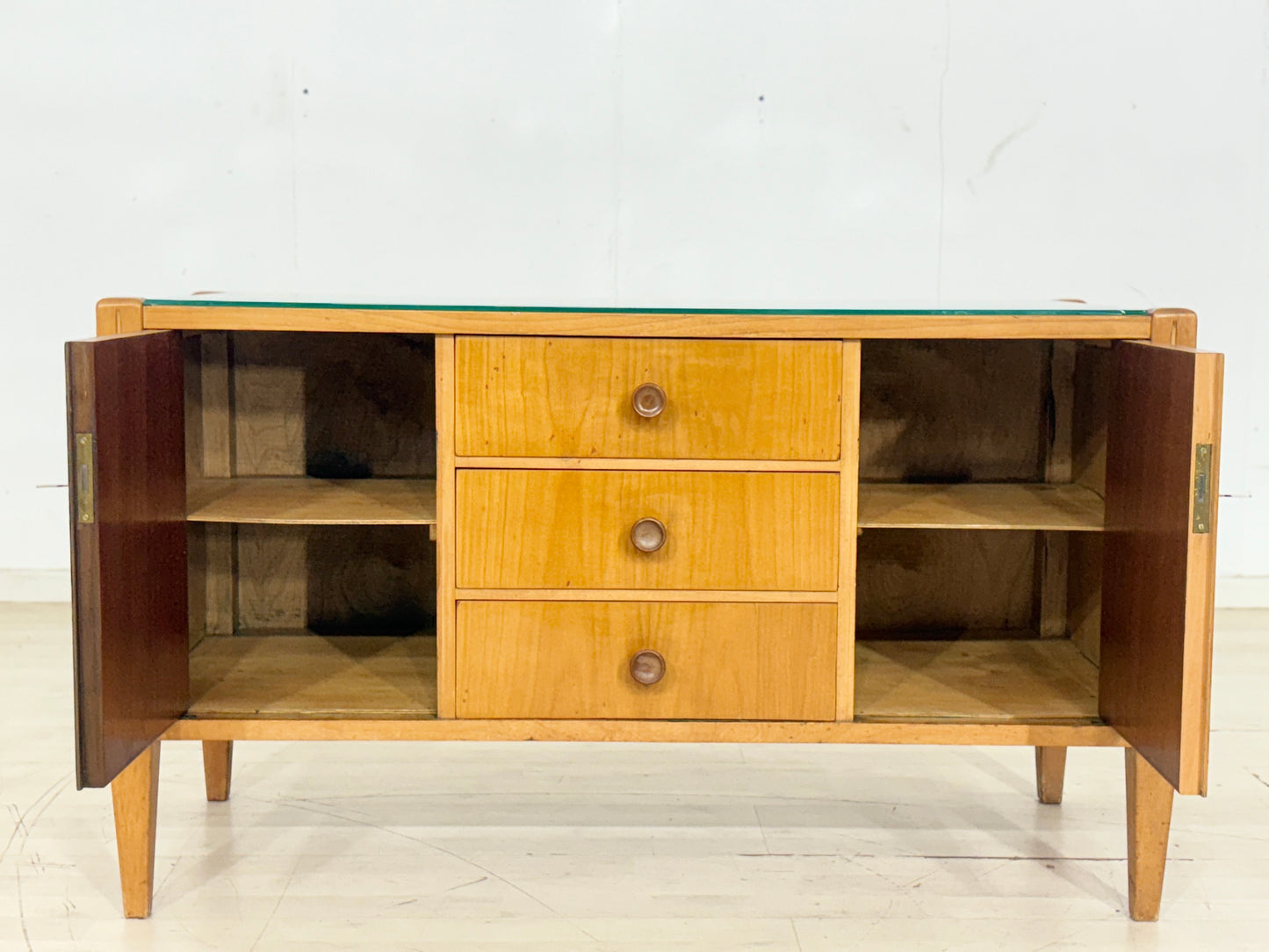 Schöne Vintage Kommode Lowboard Sideboard Mid Century